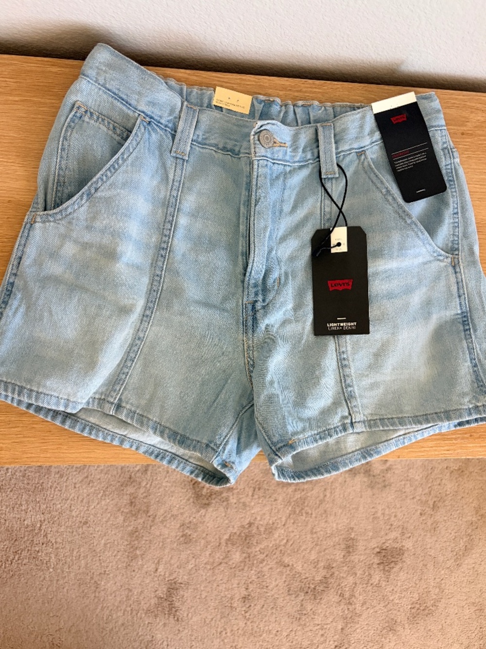 Levi’s Light Denim Shorts NWT